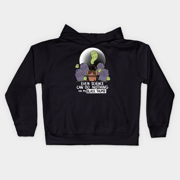 Black Thumb Kids Hoodie by TaylorRoss1